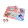 Puzzle de lemn cu animale John Toys Joueco