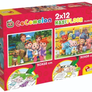 Puzzle de podea 2 in 1 Cocomelon Lisciani