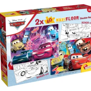 Puzzle de podea 2 in 1 Lisciani Disney Cars