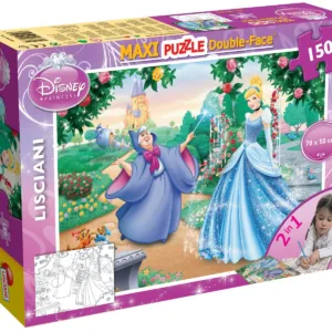 Puzzle de podea 2 in 1 Lisciani Disney Princess