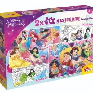Puzzle de podea 2 in 1 Lisciani Disney Princess
