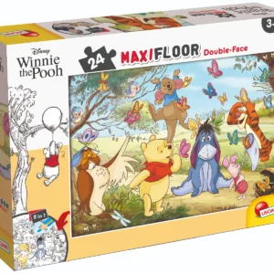 Puzzle de podea 2 in 1 Lisciani Disney Winnie The Pooh