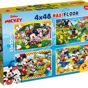 Puzzle de podea 2 in 1 Lisciani