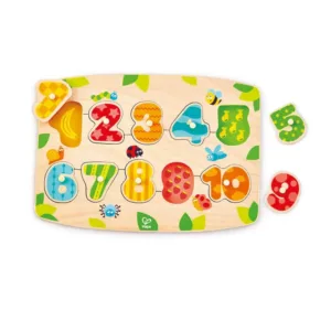 Puzzle din lemn Hape Numere 11 piese