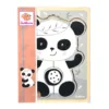 Puzzle din lemn pentru bebelusi Panda Eichhorn 15 x 20 cm
