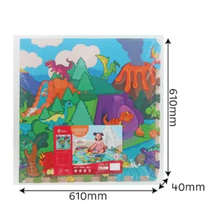Puzzle din spuma moale Lumea Dinozaurilor 12 piese