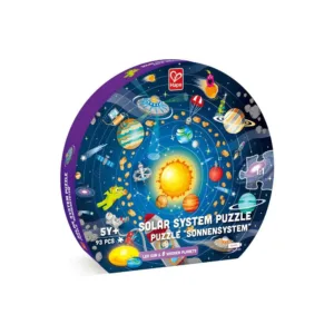 Puzzle educativ Hape Sistemul Solar 93 piese