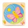 Puzzle educativ din lemn Tender Leaf Toys