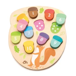 Puzzle educativ din lemn