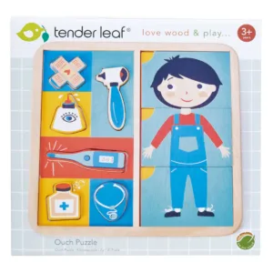 Puzzle educativ din lemn premium