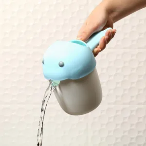 Recipient Baby Ono pentru clatit parul Whale albastru