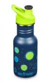 Recipient din otel inoxidabil 355 ml cu capac sport Klean Kanteen Kid Classic Narrow Planets