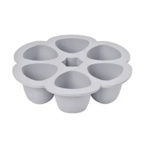 Recipient ermetic silicon multiportii 6x150 ml Beaba Light Mist