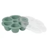 Recipient ermetic silicon multiportii 6x150 ml Beaba Sage Green