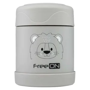 Recipient termic pentru mancare 350 ml Freeon Gri