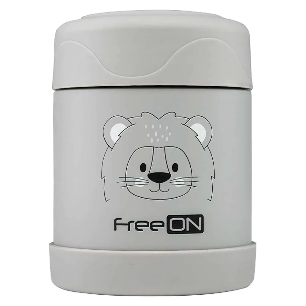 Recipient termic pentru mancare 350 ml Freeon Gri