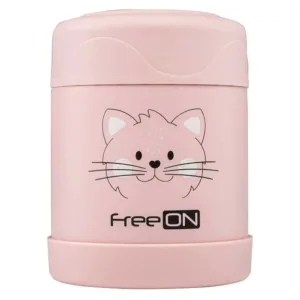 Recipient termic pentru mancare 350 ml Freeon Roz