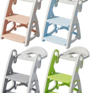 Reductor WC copii Little Mom StepUp Baby Grey