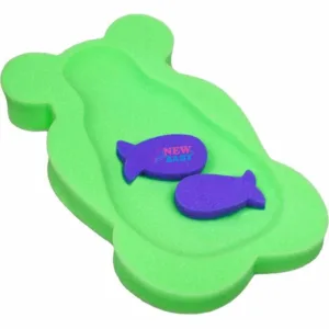 Reductor din burete New Baby pentru baie lungime 58 cm Maxi Green