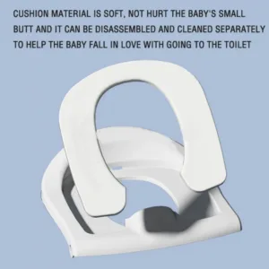 Reductor pentru toaleta cu scarita Little Mom Blue