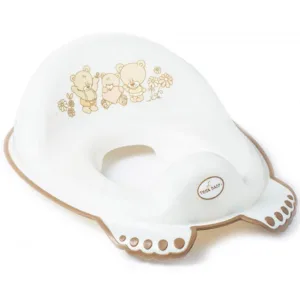 Reductor toaleta anti-derapant Lux Bear alb