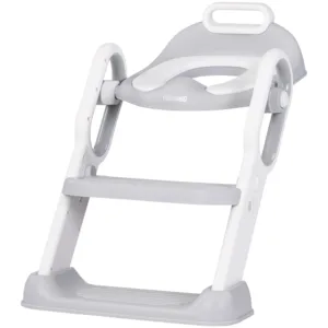 Reductor toaleta cu scara Chipolino Flippy grey