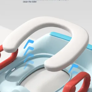 Reductor toaleta pentru copii Little Mom Blue