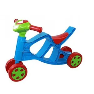 Ride-On Minibike Doloni cu sunete si lumini albastru cu rosu