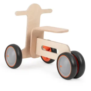Ride-On copii cu 3 roti pentru copii Tribike MamaToyz lemn natural fara pedale