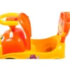 Ride-On copii fara pedale MalPlay Hipcio Walker Orange cu spatar inalt