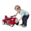 Ride-On copii fara pedale Radio Flyer Retro Rocket cu spatiu generos de depozitare sub scaun