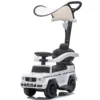 Ride On cu maner de control parental si parasolar Lorelli Mercedes G350D Alb