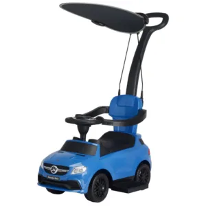Ride On cu parasolar Chipolino Mercedes Benz AMG GLE 63 blue