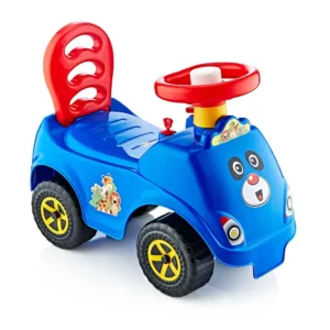 Ride-On pentru copii fara pedale First Ride Blue recomandat copiilor de la 12 luni