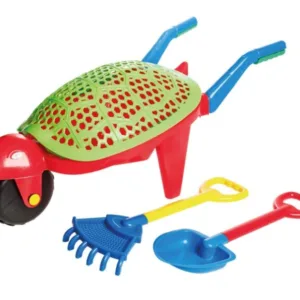Roaba pentru nisip cu lopatica si grebla pentru copii Felix multicolor