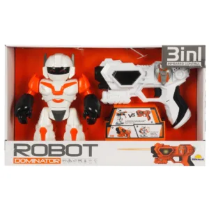Robot interactiv 3 in 1 cu pistol