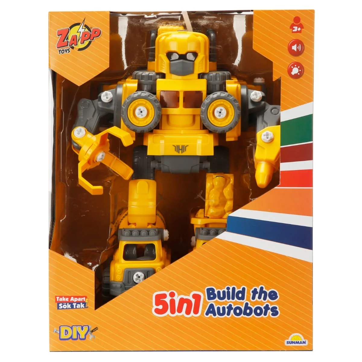 Robot transformabil 5in1