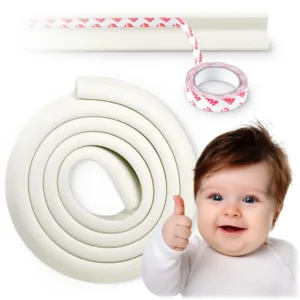 Rola protectie multifunctionala din spuma pentru margini si muchii Ricokids 2m Alb