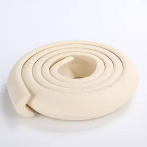 Rola protectie multifunctionala pentru margini si muchii Cangaroo Soft Guard Bej din spuma autoadeziva 2m