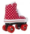 Role Rookie Canvas High Polka Dots rosu cu alb 35