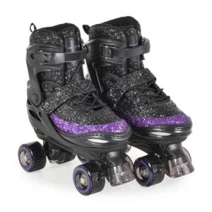 Role reglabile Byox Sparkle L (38-41) Negru