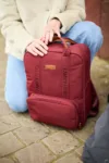 Rucsac Childhome Family Club Signature Urban Dark Burgundy