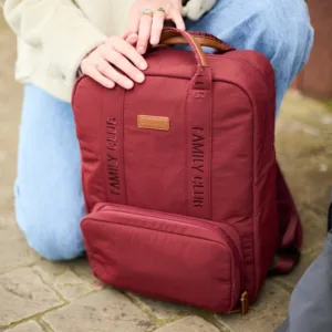Rucsac Childhome Family Club Signature Urban Dark Burgundy