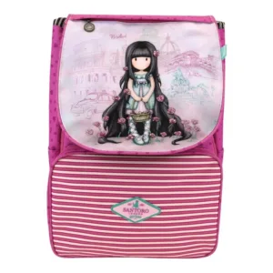 Rucsac cu clapeta Gorjuss Cityscape Rosebud