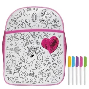 Rucsac de colorat cu markere Grafix 230011