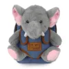 Rucsac jeans cu jucarie Elefant de plus