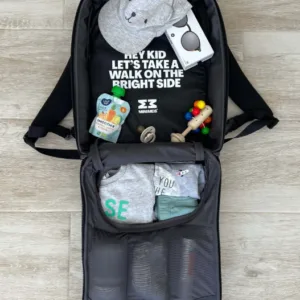 Rucsac pentru parinti MiniMeis Hero Negru