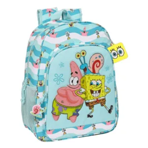 Rucsac scoala clasa I-II Sponge Bob Stay Positive 33x42x14 cm