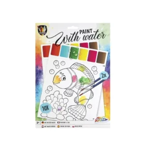 Sabloane de colorat cu apa 10 foi Grafix 150074