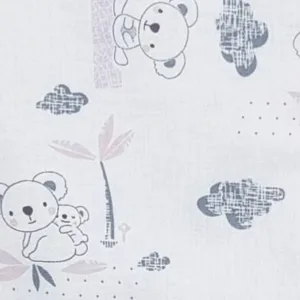 Sac de dormit 0.5 tog Somnorosul koala roz 110 cm